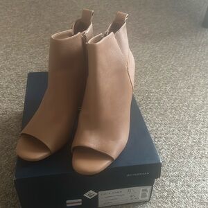 brand new cole haan peep toe sandal chandra bootie